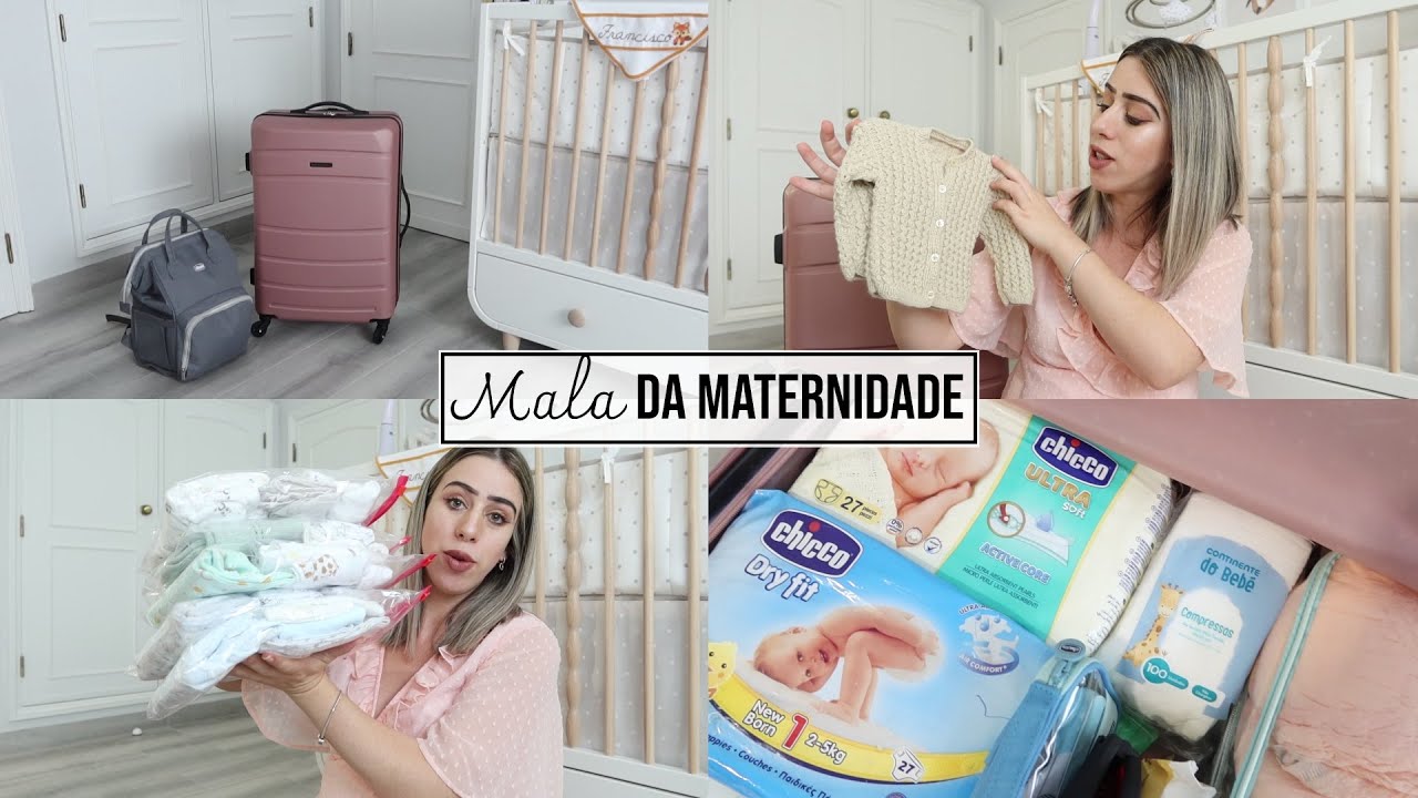 O que levo na mala da maternidade!