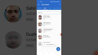 FaceAttend App - Android Face Recognition Based Employee Attendance screenshot 1