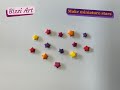 Make miniature stars | Art and Craft with Origami Paper | BizziArt