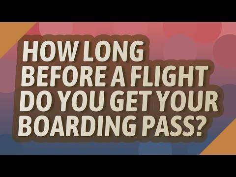Video: Hvornår udstedes boardingkort?