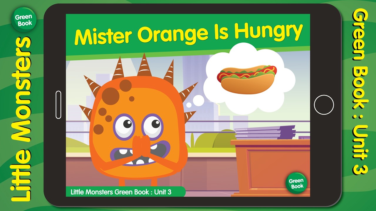 Mister Orange Is Hungry : Read-Along English Stories for Children | Fun Kids English