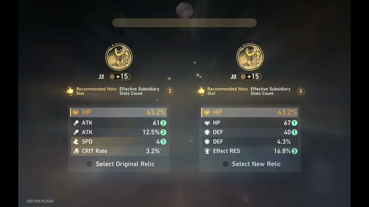 Honkai: Star Rail event relic recon