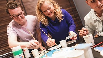 Art Team Building Event For Hire, Firebird Events Ltd