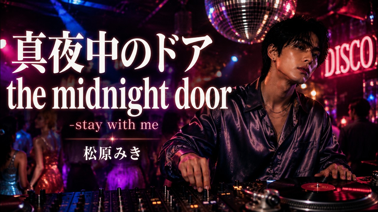 AI Cover】真夜中のドア〜Stay With Me〜 / Miki Matsubara｜Male City