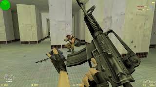 Counter Strike 1.6 de_walls – Maze of Giant Walls Bomb Mission Gameplay Part 137 (PC)