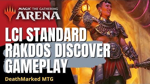 Magic: the Gathering LCI Standard Rakdos Discover Deck Gameplay VS Mono-Red Aggro