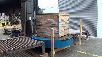 Lantech Q1000 Fully Automatic Stretchwrapper Sys.E8900