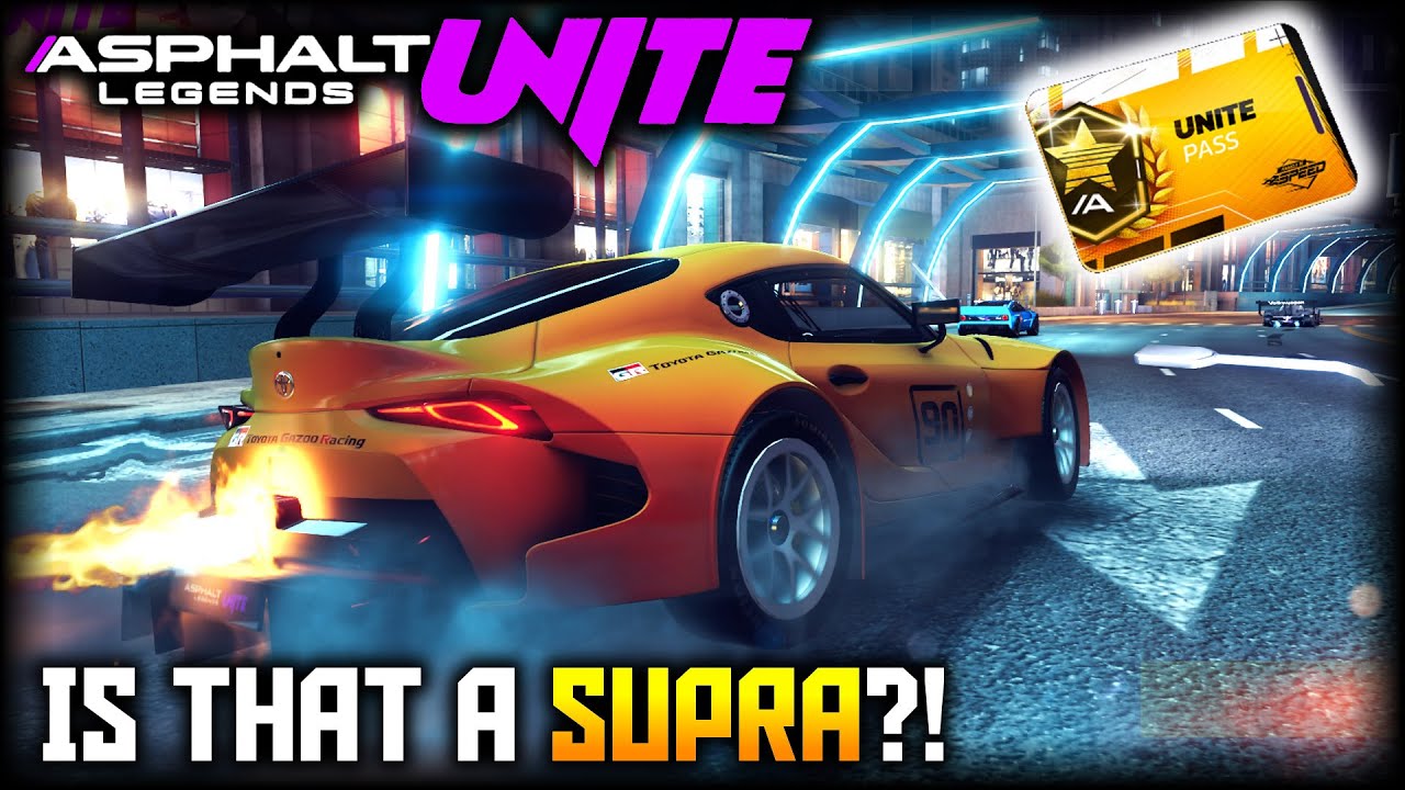 With a BIG WING!! - Toyota Supra GR Racing Concept in Multiplayer (Asphalt Legends Unite)