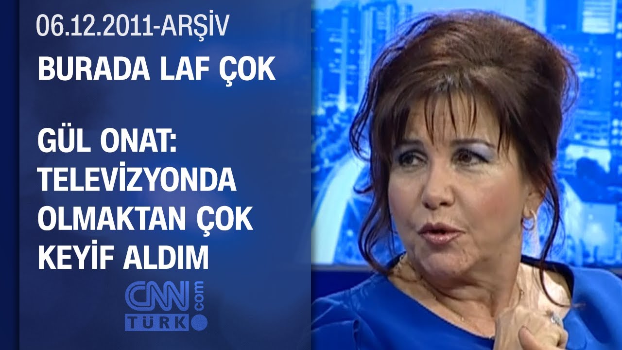 Gül Onat: Yapımcı olsam çılgın projeler yapardım - Burada Laf Çok - 06.12.2011