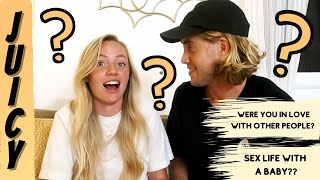 Answering 15 of the most JUICY and AWKWARD questions asked to us! | The Beeston Fam