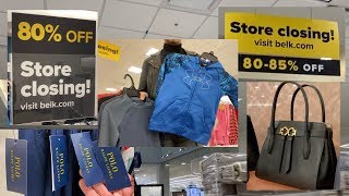 RUN TO BELKS 80% OFF CLOSING SALE | MICHEAL KORS, POLO, UNDER ARMOR