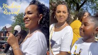 LisaRaye Takes Granddaughter Bella To Chicago's 97th Annual Bud Billiken Parade! 🥁