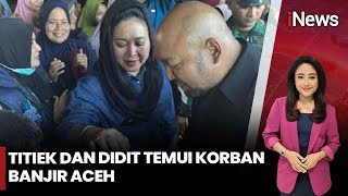 Iek Soeharto Dan Didit Prabowo Temui Warga Bencana Di Pidie Jaya Aceh. Inews Terkini 3011