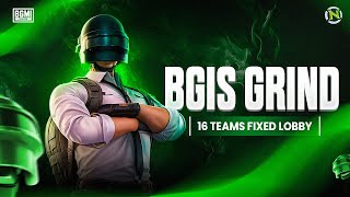 BGIS GRIND 16 TEAMS FIXED LOBBY || NOTCH ESPORTS #jonathangaming #jonathangaming #s8ul #godlike screenshot 3