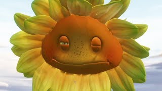 Plants Vs. Zombies Garden Warfare - Dramatic Destruction Of The Mega Sunflower
