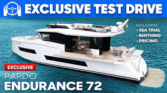 Tested: NEW Pardo Endurance 72 🚀 Driven, Yacht Tour & Review