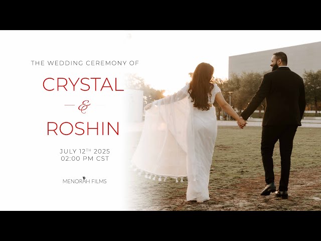 Crystal & Roshin | 07.12.2025 | Wedding Ceremony | Livestream