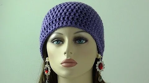 Crochet Beanie for Beginners Tutorial | How to Crochet