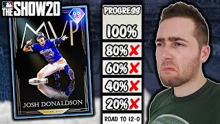 Road to 12-0 has never been this serious...mlb the show 20 diamond
dynasty gameplay. social media twitter - @kevingohd instagram
@officialkevingohd be sure...