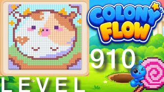 Colony Flow Level 910 walkthrough (Hard) Solution