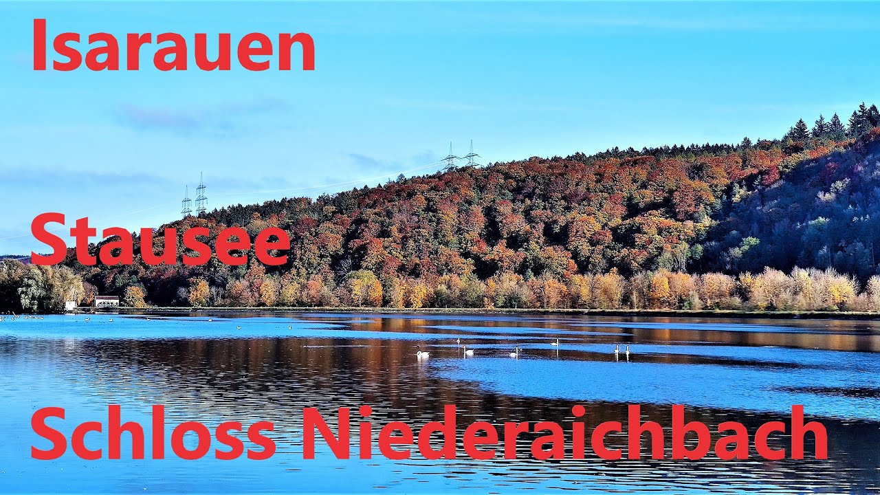 Wandern in Bayern - Durch die Isarauen von Stausee zu Stausee zum Schloss Niederaichbach(2020, 4k)