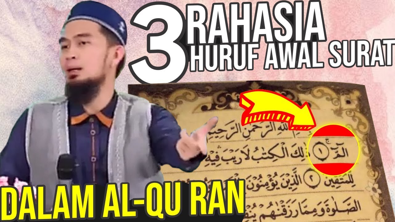 UST. ADI Kupas Tuntas Arti YASIN, ALIF LAM MIM dan sejenisnya - Ustadz Adi Hidayat LC MA