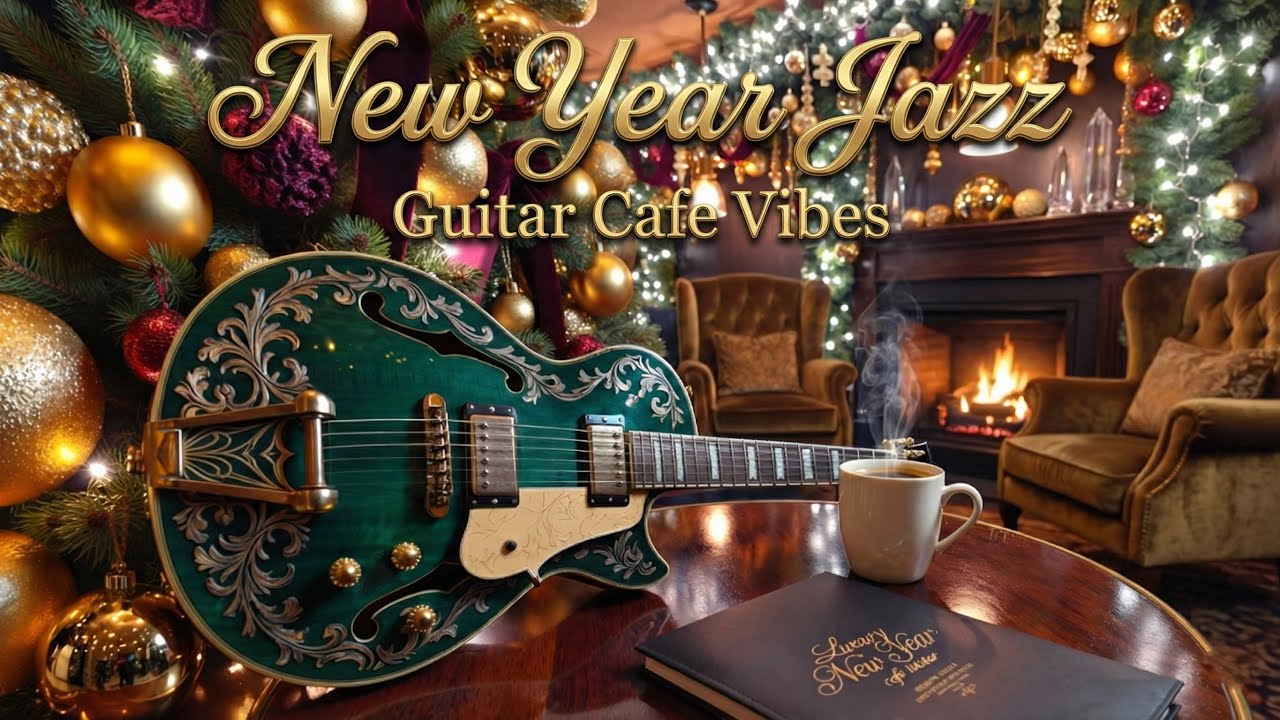 🎇 Smooth Jazz New Year 🎇 Relaxing Guitar Music to Welcome a Beautiful New Year