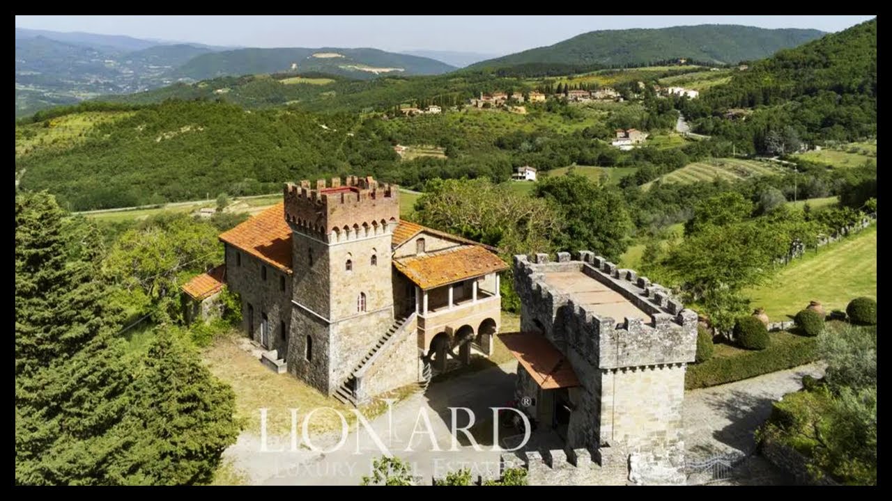 Wonderful Castle For Sale Tuscany, Arezzo, Italy