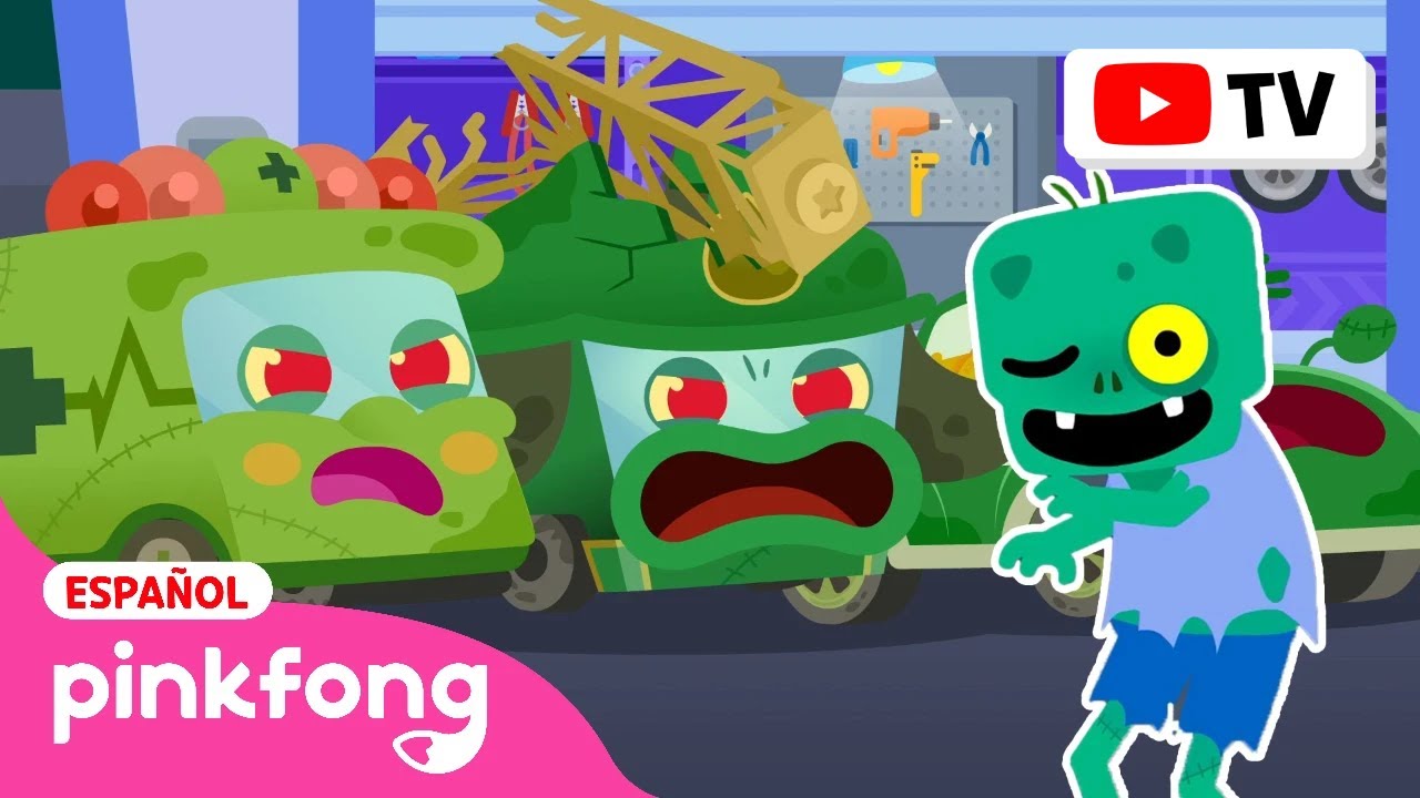 ¡Feliz Halloween!🎃 | La Patrulla de Policía Zombi Está Rota + Familia Dedo🤚🏻 | Pinkfong en español