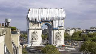 Emballage de l'Arc de Triomphe : les images