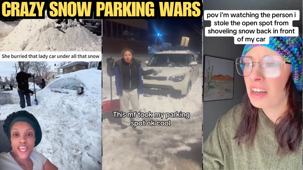 Эти «войны за парковку после снегопада» — это просто безумие!