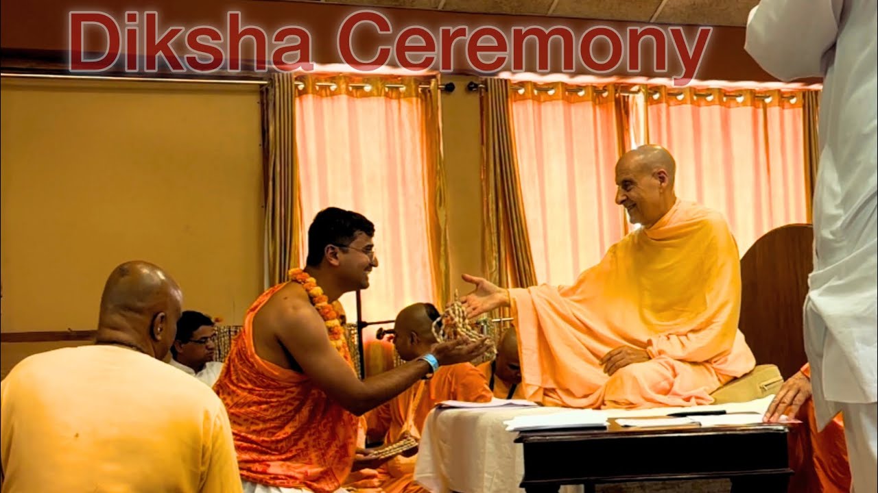 Diksha Ceremony @GovardhanEcovillage