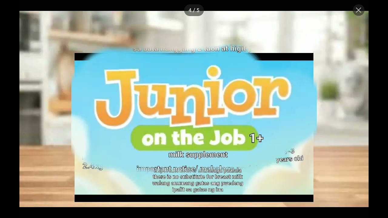 Junior on the job 1+ tvc 2024-2025 version 1