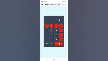 Calculator by HTML, CSS , JAVASCRIPT ||CODEWITHLSV||#coding #calculation #javascript