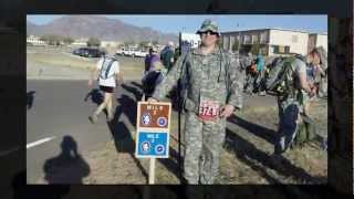 2012 Bataan Memorial Death March - Mile Markers