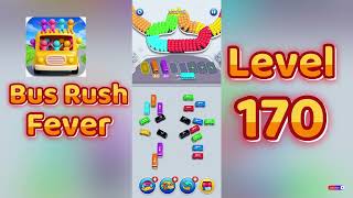 Bus Rush Fever Level 170 Walkthrough 🚍🔥 | Fun Traffic Puzzle Challenge | Mini Boss screenshot 3