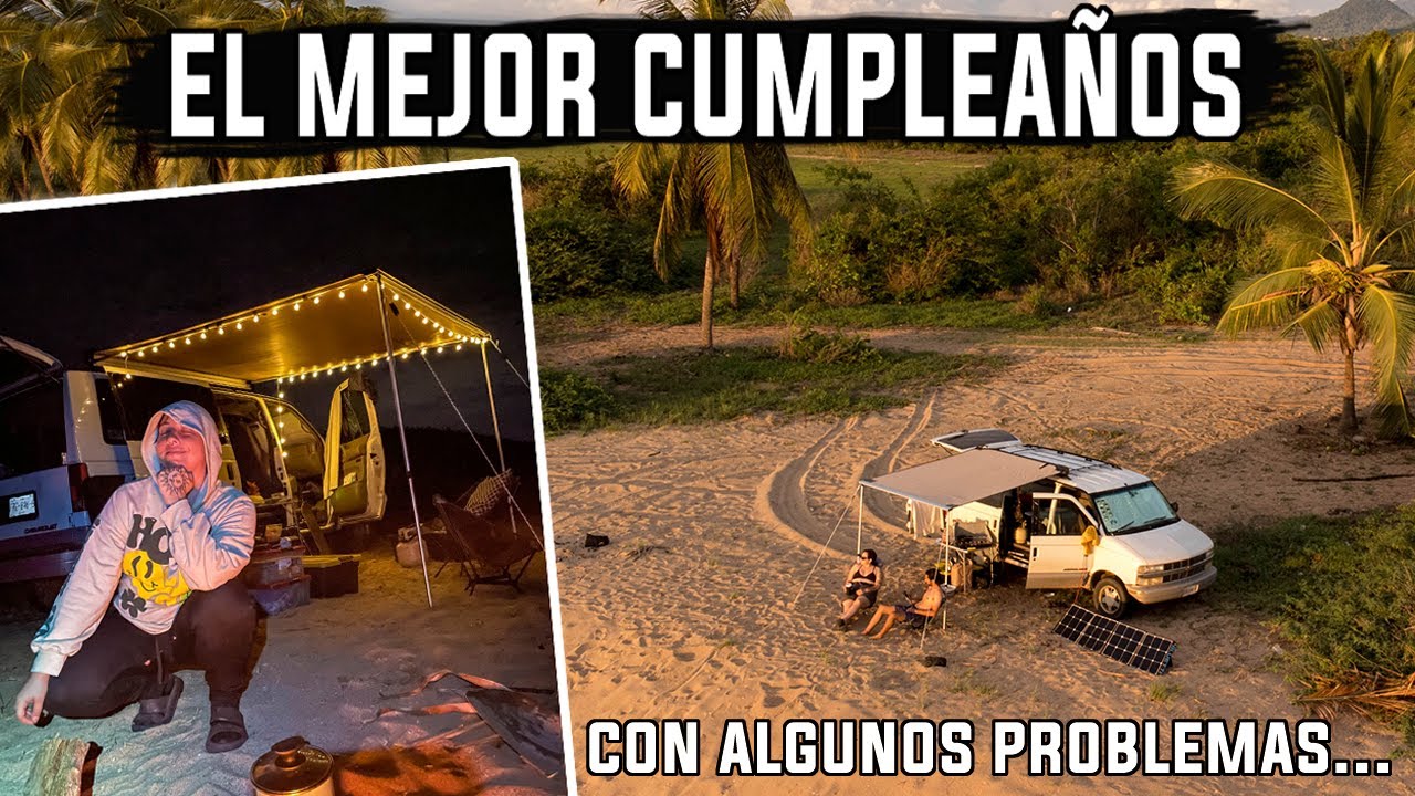 VIAJANDO en VAN por playas de NAYARIT🚚🌴 Chacala y El Naranjo