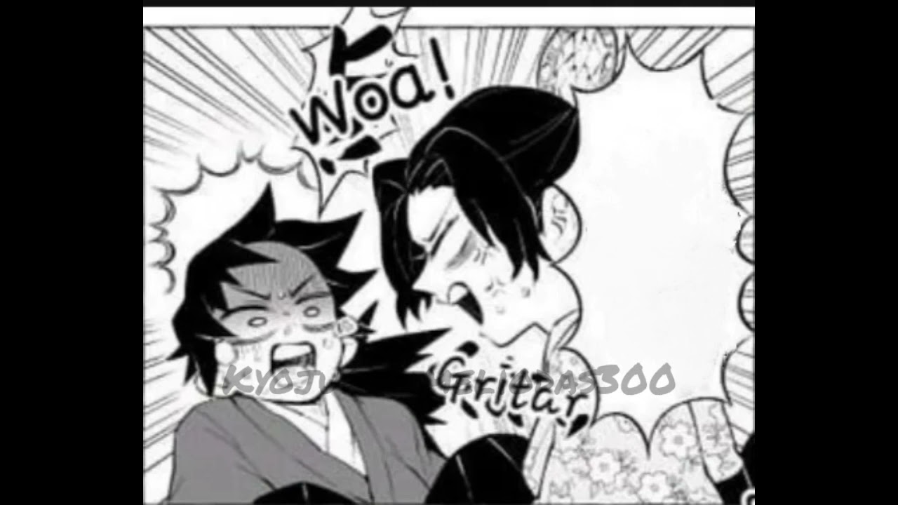 Giyu X Shinobu Chiquitos Kimetsu No Yaiba Comic Dub Youtube 