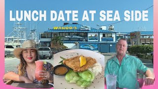 LUNCH DATE AT SEASIDE WITH MY HUSBAND | YUMMY FOOD | BEAUTIFUL BAR & GRILL | RESTAURANT