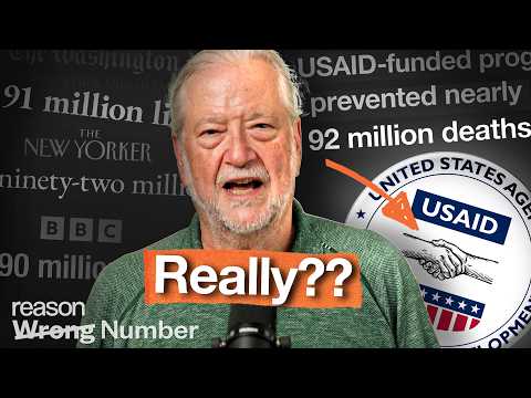 That USAID study every outlet cited? The math doesn't work.