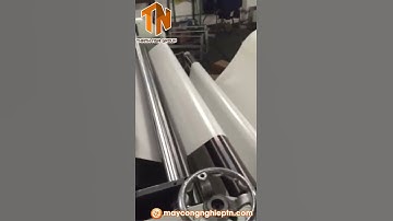 Máy Xả Tờ Kết Hợp Sàn Biên Cắt Chính Xác | Máy Cắt Cuộn Sang Tấm | Máy Cắt Màng PET, PVC, OPP