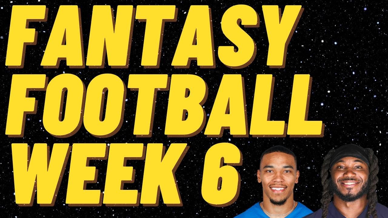 LIVE FANTASY FOOTBALL Q+A, START SIT, DYNASTY + REDRAFT ADVICE WEEK 6