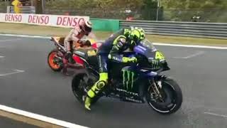 Begini Kerasnya Suara Knalpot Rossi dan Lorenzo Dari Jarak Dekat