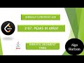 LeetCode 3187 | Peaks in Array | Weekly Contest 402 | #leetcodecontest #weeklycontest #programming