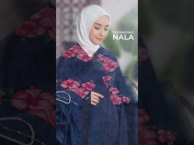 Mukena Saskara Nusantara Sembayang - Nala #mukena #islam #shorts class=