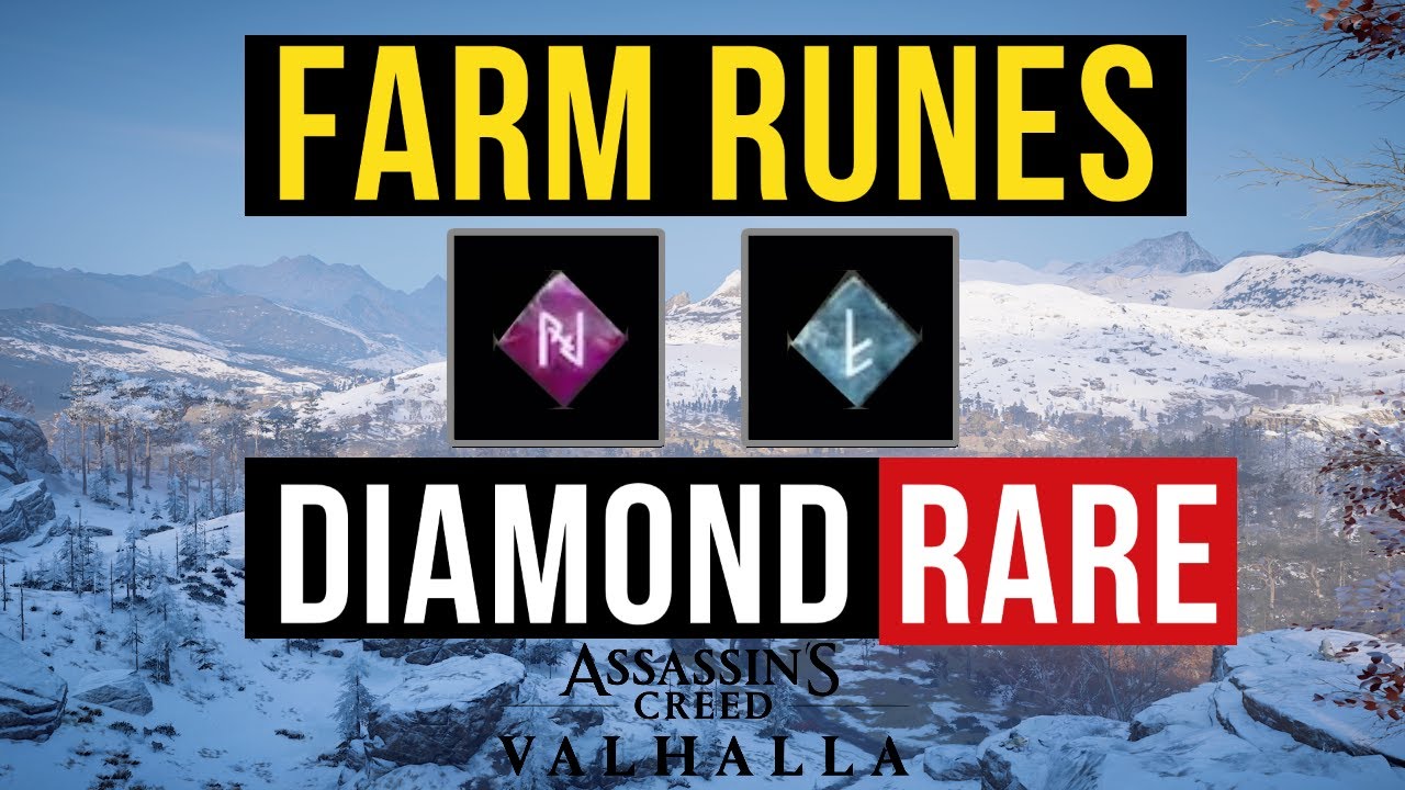 Farm Runes -- Rare Diamond Runes! Reroll to get Best Runes | Assassin's