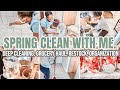 ALL DAY CLEAN AND ORGANIZE WITH ME | SPRING CLEANING MOTIVATION