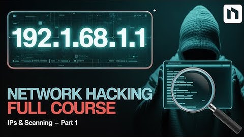 Network Hacking Full Course – IP Addresses & Scanning Basics (Part 1) | #cybersecurity  #hacker 