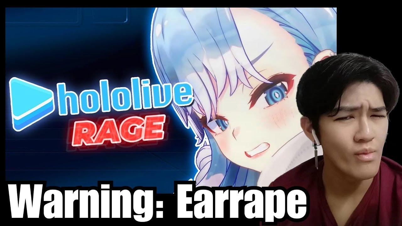 8 Minutes of Hololive ULTIMATE RAGE Moments REACTION!!!!!