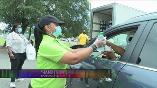 Baton Rouge organizations hands out boxes of PPE to residents in need